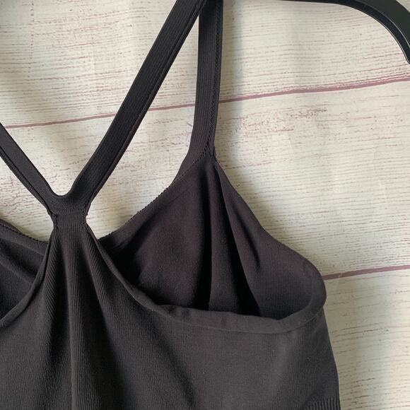 Black Stretchy Fitted Tank Top Shapewear - Picture 9 of 14